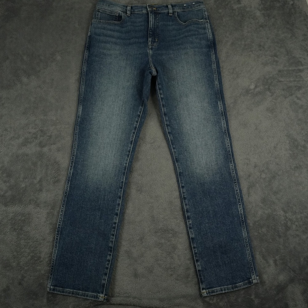 Madewell The Pencil Jean Womens 29(31x29.5) Blue High Rise Slim Straight - Picture 2 of 16